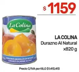 Nini Mayorista La colina durazno al natural oferta