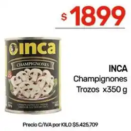 Nini Mayorista Inca champignones trozos oferta