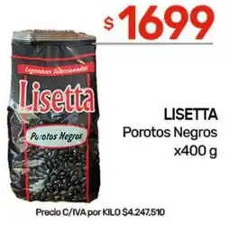 Nini Mayorista Lisetta porotos negros oferta