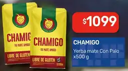 Nini Mayorista Chamigo yerba mate con palo oferta