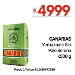 Nini Mayorista Canarias yerba mate sin palo serena oferta