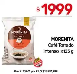 Nini Mayorista Morenita café torrado intenso oferta