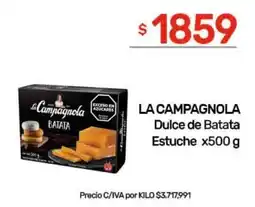 Nini Mayorista La campagnola dulce de batata estuche oferta