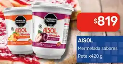 Nini Mayorista Aisol mermelada sabores pote oferta