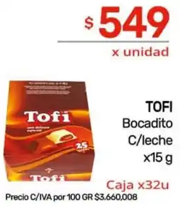 Nini Mayorista TOFI Bocadito C/leche oferta