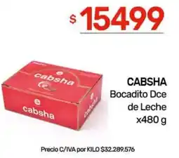 Nini Mayorista Cabsha bocadito dce de leche oferta