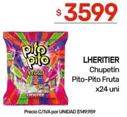 Nini Mayorista Lheritier chupetin pito-pito fruta oferta