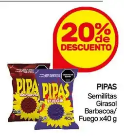 Nini Mayorista Pipas semillitas girasol barbacoa oferta