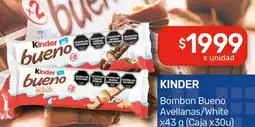 Nini Mayorista Kinder bombon bueno avellanas/white oferta