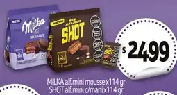 Nini Mayorista Milka alf.mini mousse oferta