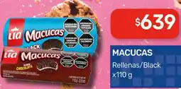 Nini Mayorista Macucas rellenas/black oferta