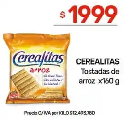 Nini Mayorista Cerealitas tostadas de arroz oferta
