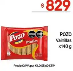 Nini Mayorista Pozo vainillas oferta