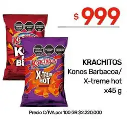 Nini Mayorista Krachitos konos barbacoa/ x-treme hot oferta