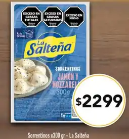 Nini Mayorista La salteña sorrentinos oferta