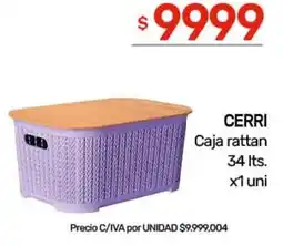 Nini Mayorista Cerri caja rattan oferta