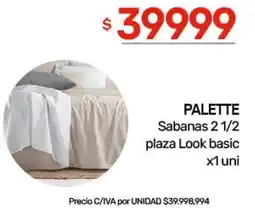 Nini Mayorista Palette sabanas 2 oferta