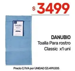 Nini Mayorista Danubio toalla para rostro classic oferta