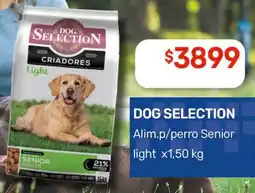 Nini Mayorista Dog selection alim.p/perro senior light oferta