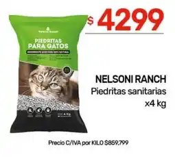 Nini Mayorista Nelsoni ranch piedritas sanitarias oferta