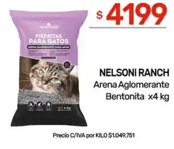 Nini Mayorista Nelsoni ranch arena aglomerante bentonita oferta