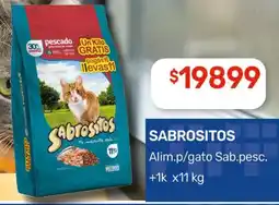 Nini Mayorista Sabrositos alim.p/gato sab.pesc. oferta