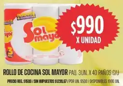 Supermercados Vea Sol mayor rollo de cocina oferta