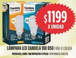 Supermercados Vea Lámpara led candela fría o cálida oferta