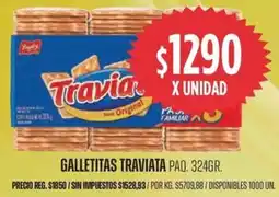 Supermercados Vea Traviata galletitas paq. oferta