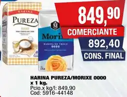 Maxiconsumo Pureza/morixe 0000 harina oferta