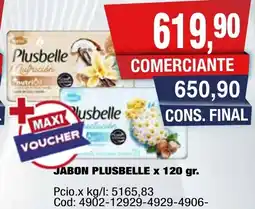 Maxiconsumo Plusbelle jabon oferta