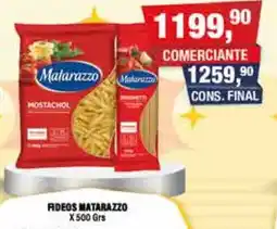 Maxiconsumo Matarazzo fideos oferta