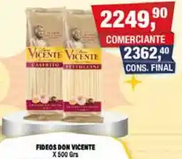 Maxiconsumo Don vicente fideos oferta