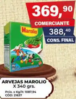 Maxiconsumo Marolio arvejas oferta