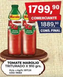 Maxiconsumo Marolio tomate triturado oferta