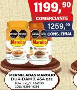 Maxiconsumo Marolio mermeladas dur-dam oferta