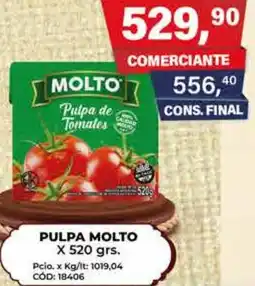 Maxiconsumo Molto pulpa oferta