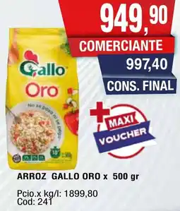Maxiconsumo Gallo oro arroz oferta