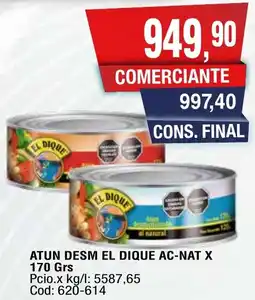 Maxiconsumo El dique atun desm ac-nat x oferta