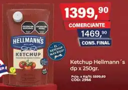 Maxiconsumo Hellmann's ketchup oferta
