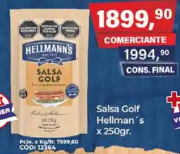 Maxiconsumo Hellman's salsa golf oferta