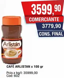 Maxiconsumo Arlistan café oferta