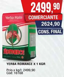 Maxiconsumo Romance yerba oferta