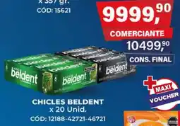 Maxiconsumo Beldent chicles oferta
