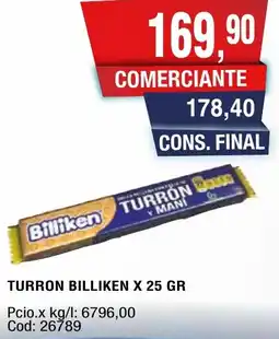 Maxiconsumo Billiken turron oferta