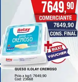 Maxiconsumo Ilolay queso cremoso oferta