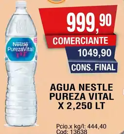 Maxiconsumo Nestlé agua pureza vital oferta