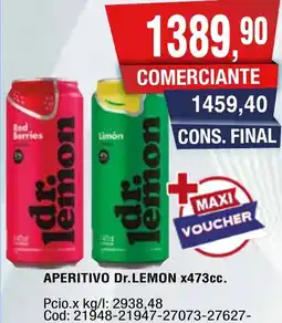 Maxiconsumo Dr. lemon aperitivo oferta