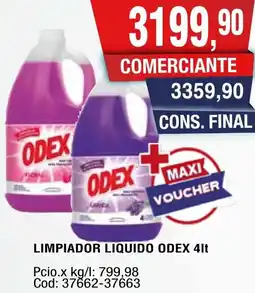 Maxiconsumo Odex limpiador liquido oferta