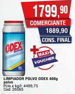 Maxiconsumo Odex limpiador polvo oferta
